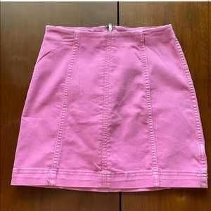 Free People mini skirt